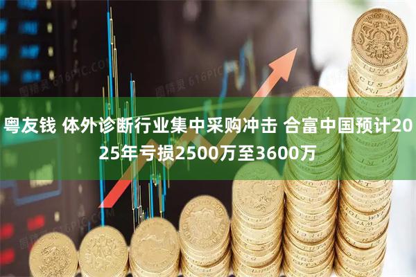 粤友钱 体外诊断行业集中采购冲击 合富中国预计2025年亏损2500万至3600万